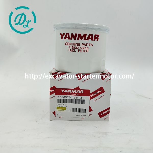 EexcavaStart Yanmar 4TNV88 Fuel Filter OEM 119802-55810 119802-55801