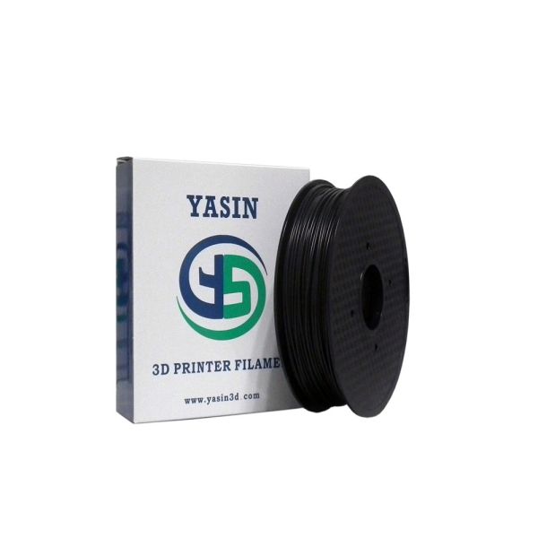 Black PETG Metal Filled 3D Printer Filament 1.75 mm 2.2 lbs