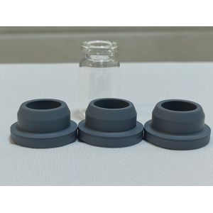 Injection Medical Rubber Stopper 32mm Grey Bromobutyl Rubber Stopper