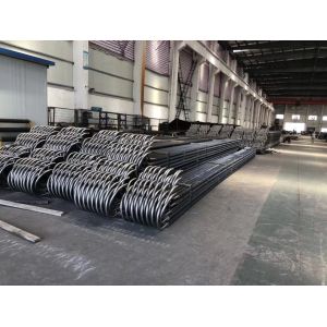 Round SCH40 Bare Oiled Galvanized U Fin Tube 1mm - 5mm