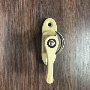 White Color Modern Design Style UPVC Aluminium Alloy Window Lock with Hook and