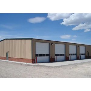 Temporay Prefabricated Steel Warehouse Customized Prefabricated Steel Frame