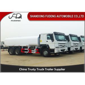SINOTRUCK Howo Vacuum Tank Truck , 309KW Power Tanker Truck Trailer