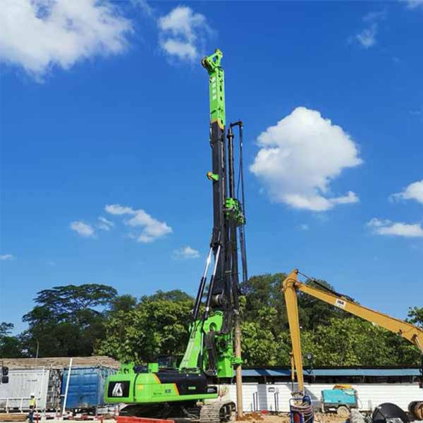 Buy 32T 700mm Crawler Kelly Bar Hydraulic Rock Helical Pile Rig at wholesale prices