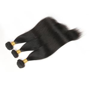 Authentic Remy Brazilian Straight Hair Weave Without Chemical Processed