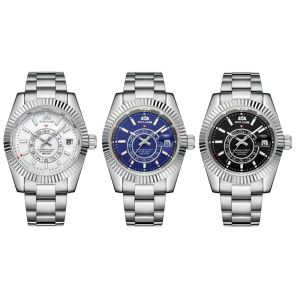 Tourbillon Men 30m Waterproof Quartz Watch Astronomia Celestial Series