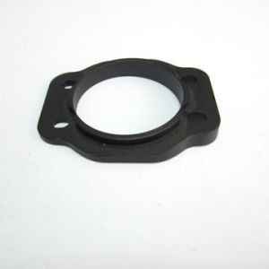 CNC Custom Machining / aluminum 6061T spacer with black anodized finish