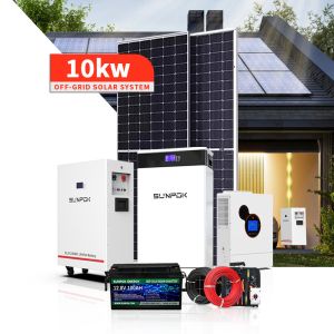 Residential Hybrid Solar System 5kw 5kva 5000w Solar Panel System