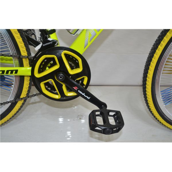 26 inch Shimano 21 speeds disc brake steel 140 spokes mountain bicycle MTB