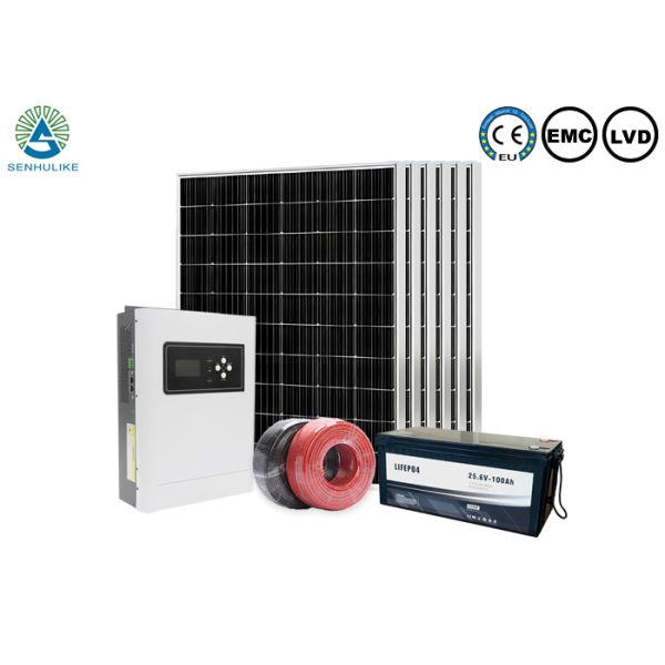 Buy Residential Solar Energy System 3KW Solar Kits Hybrid Solar System at wholesale prices