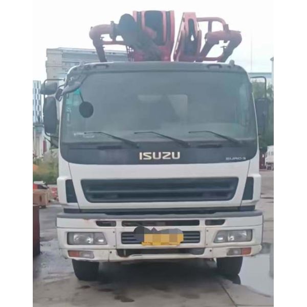 Cylinder Type Structure SY5313THB 46m Concrete Pump on Isuzu Truck for Heavy Equipment