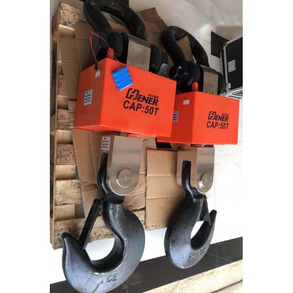 Stainless / Carbon Steel Hanging Crane Scale Electronic Digital Wireless 10 Ton