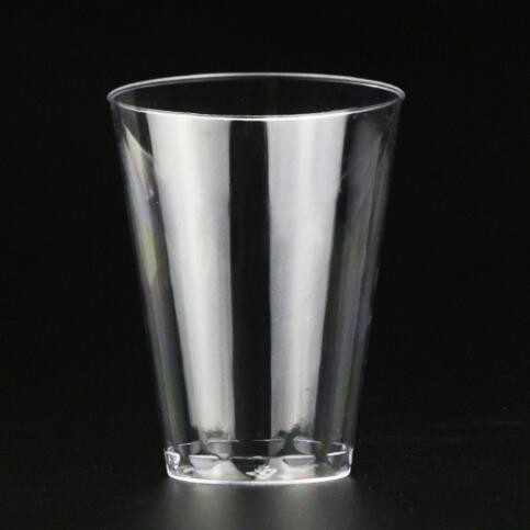 Buy 10g Disposable Round Transparent PS Plastic Cups With 7oz Volume at wholesale prices