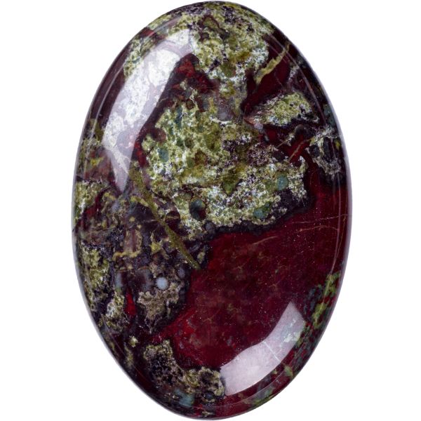 Natural Dragon Bloodstone Oval Shaped Craft Stone Dragon Bloodstone Palm