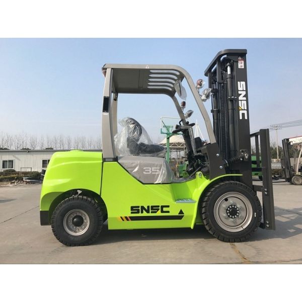 Copper Radiator Isuzu Engine Forklift 3.5t Diesel Forklifter for Ordinary Combustion