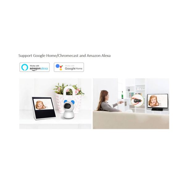 Smart Wireless 1080P P&T Camera(E95A)