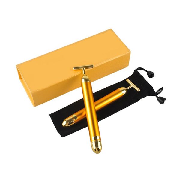 24K Electirc Slimming Face Vibration Beauty Roller Tightening Skin