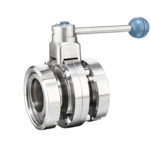 1/8"--4" WZ Food Grade Stainless Steel 304 316L Sanitary Three PCS Manual