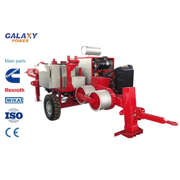 Buy Stringing Equipment Overhead Transmission Hydraulic Puller Max intermittent pull 90kN at wholesale prices