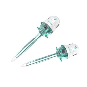 10mm Diameter Silicone Valve Surgical Instruments Bladeless Disposable Trocar