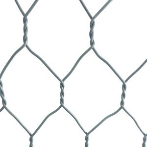 Hexagonal Three Twisted 300mm Gabion Baskets Retaining Wall Design Heavy