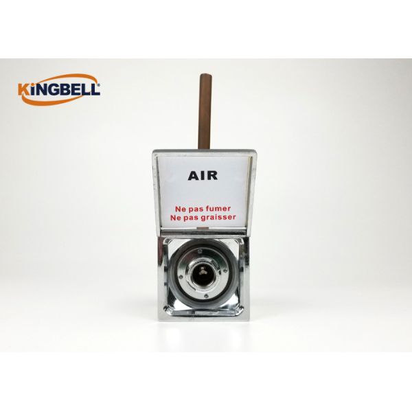 White French Standard Medical Gas Outlets N2 ICU Brass For Oxygen