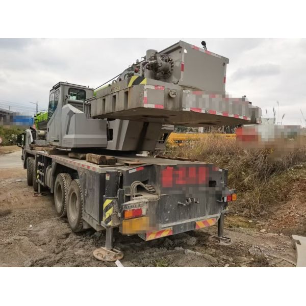 25ton Lifting Capacity Official Boom Truck Crane Trucks Mobile Crane ZTC800A562 After sale Five-Arm Crane Jib