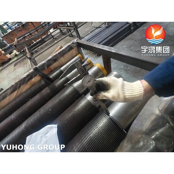 ASTM A312 TP321H HWF Fin Tube with Carbon Steel Fin For Boiler