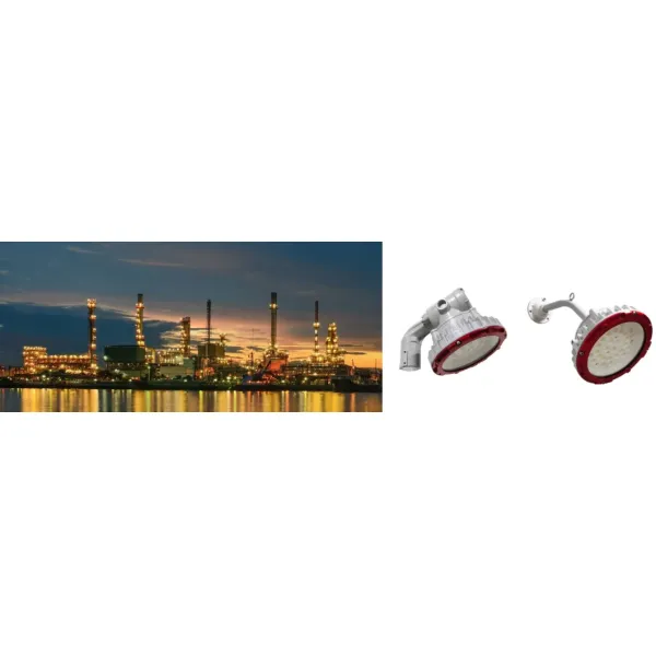 Ex LED Explosion Proof Light Atex Certified 60W Zone 1 Zone 2 LNG Gas Station Oil Industry Light Ocean Platform Light
