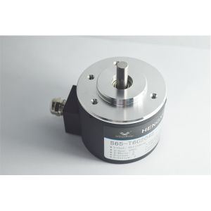 Conventional Incremental S65 Solid Shaft Encoder Shaft Diameter 8mm With Radial