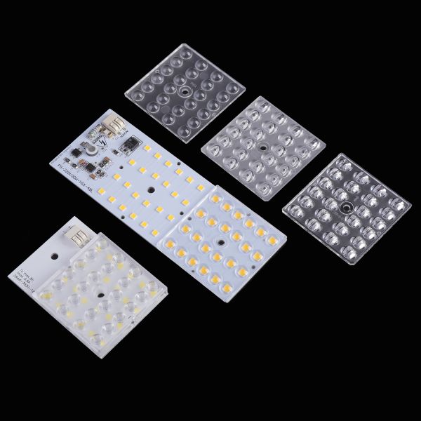 50x50mm Plastic pmma Led Optical Lenses