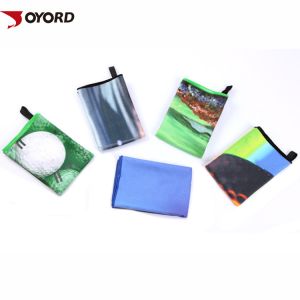 Convenient Custom Gym Towel Sublimation Printing Antibacterial High Density