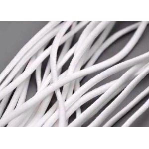 Skin Touch Spandex White 3mm 5mm Elastic Ear Strap