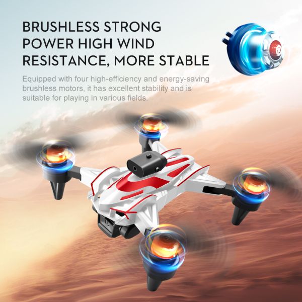 2.4G Frequency K12 Max Drone Wifi FPV RC Drones with Remote Control Video Quadcopter Toy and Three Pro 4K HD Camera