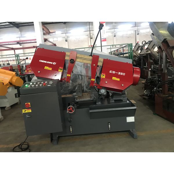Industrial Metal Cutting Band Saw 380mm Horizontal Pivot