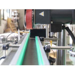 YM400 Benchtop Automatic Round Bottle Labeling Machine For Jam