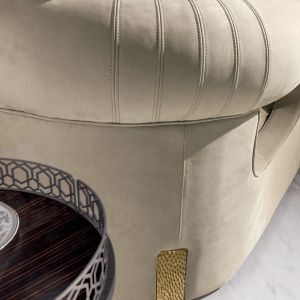 40in 0.95m Living Room Sectional Sofas Luxury Fluwelen Hoekbank