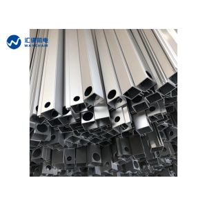 T5 6063 Aluminum Square Tube Cnc Aluminum Parts For Sewing Machine