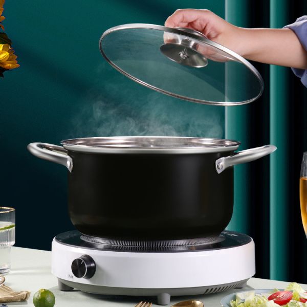 Restaurants 5pcs Stainless Steel Straight Pot Quality Kitchenware and Cookware Set