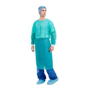 20gsm Disposable Isolation Clothing , CE FDA Isolation Gowns