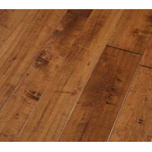 China Chinese Maple Engineered Wood Flooring, handscraped & distressed surface on sale
