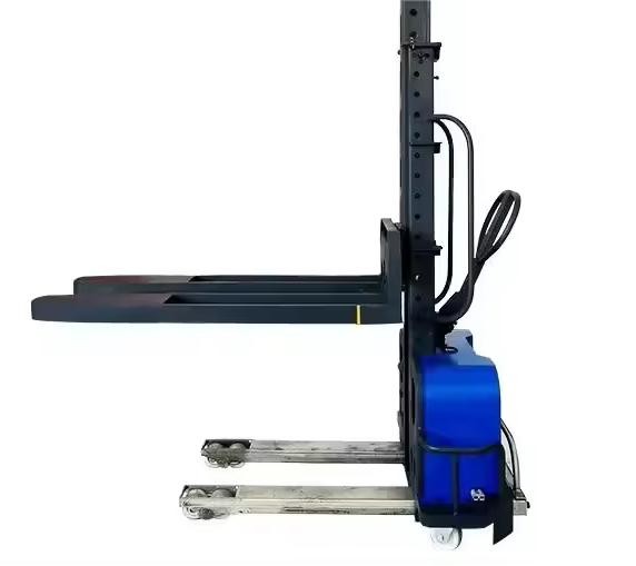 Compact And Efficient Electric Pallet Stacker With Overall Height 2150mm 650kg
