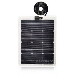 12v Semi Rigid Solar Panels Walkable 40w Semi Flexible Monocrystalline Solar