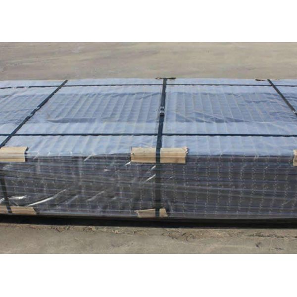 Professional Welded Wire Mesh Panels Sheet Square Hole For District / Building
