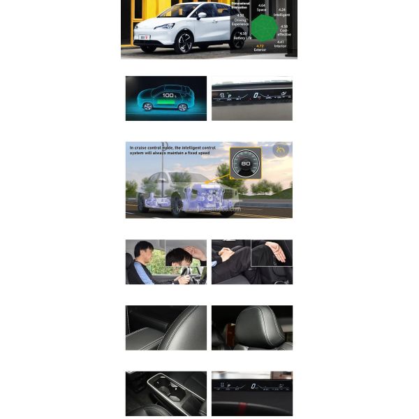 Deposit Energy Electric Car Neta V Nezha Auto Mini EV SUV Seats 2 Seats 4070x1690x1540