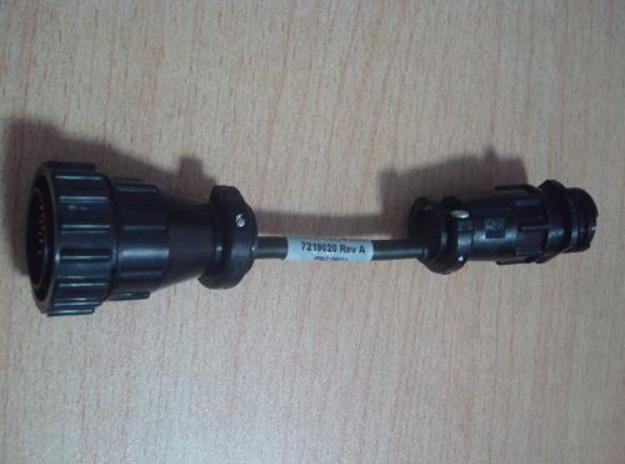 Asymtek Machine Parts 7219020/7217960 CABLE, ADAPT, DJ, 7-PIN TO 28-PIN