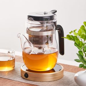 650ml Infuser Small Glass Teapot Kettle Set For Home Teaware Eco Friendly