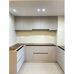 Quality Customized Kitchen Modern Chinese Furnituer Melamine Kitchen Cabinetry for sale