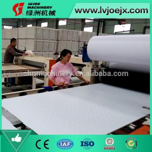 Quality Fully Automatic 600x600 Vinyl Covered Gypsum Board Making Machine for sale