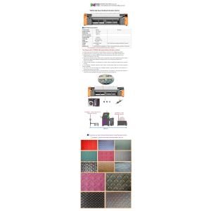 Two Servo Motor quilting with embroidery machine For Foot Pad / Bed Cover